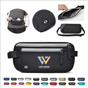 RFID Blocking Outdoor Sports Waist Bag